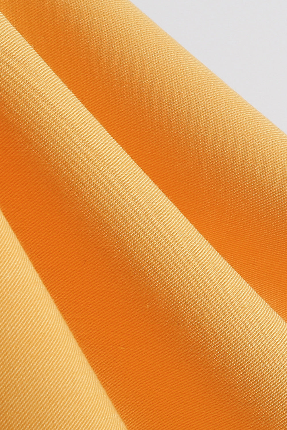 Blå A Line Vintage 1950'er kjole med bælte