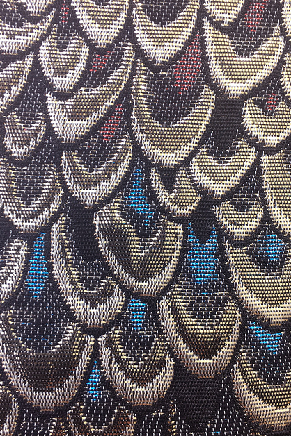 Golden Jacquard Sjal Revers Blazer til mænd