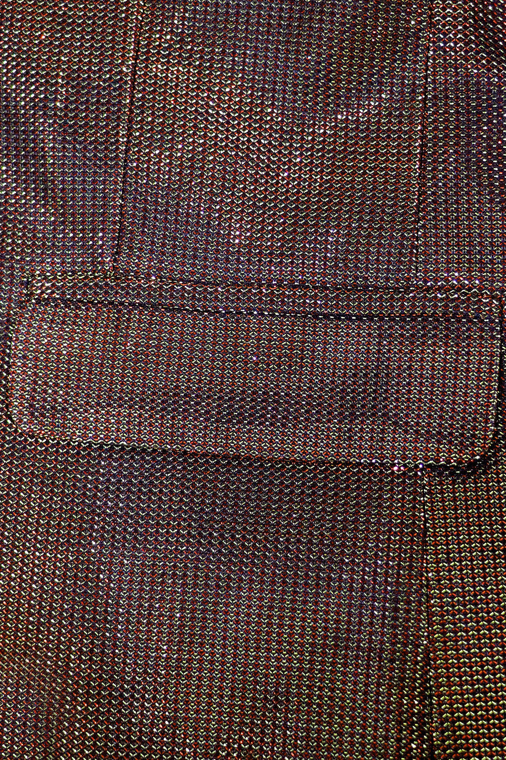 Sparkly Brown One Button Sjal Revers Mænds Blazer