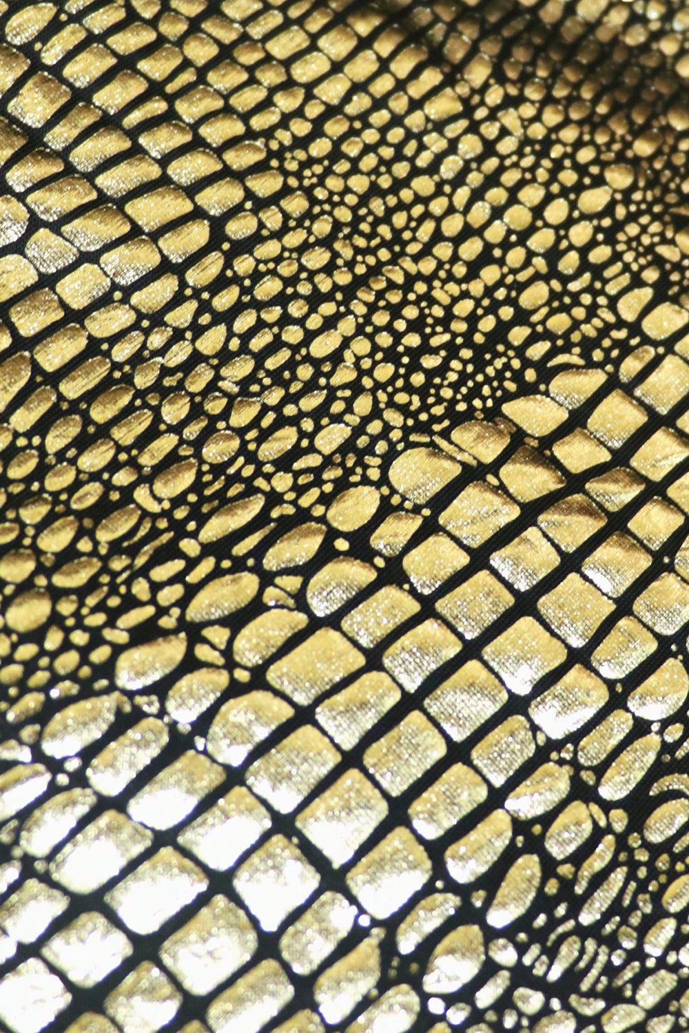 Sparkly Black Golden 2 stykker One Button Notched Revers Mænds Fest Suit