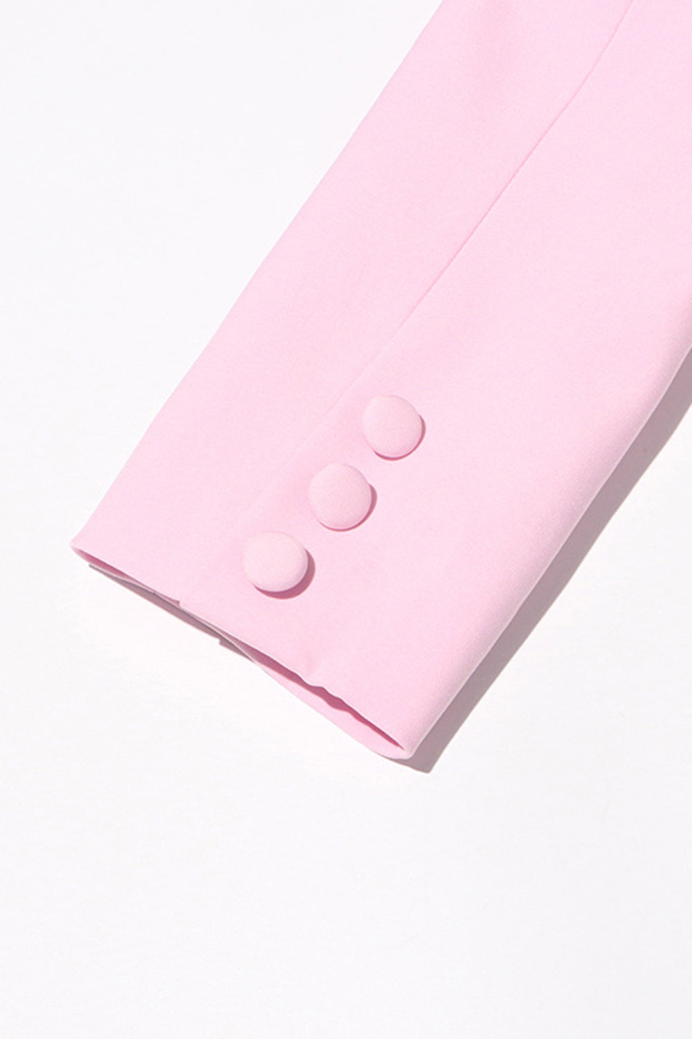 Elegant Pink 3D Blomst Kvinders Blazer