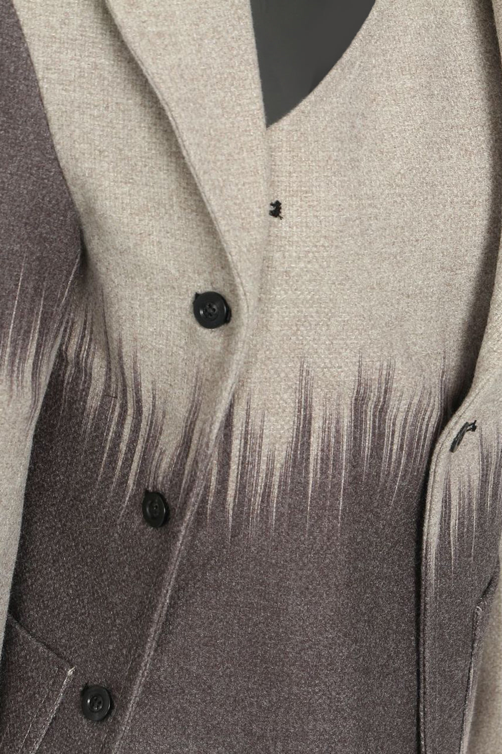 Grå revers med hak Kvinder Blazer