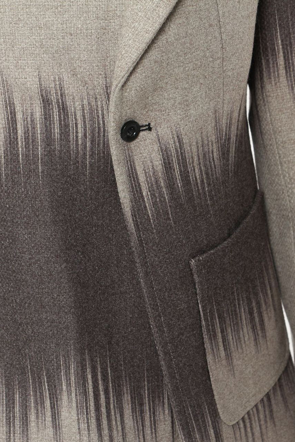 Grå revers med hak Kvinder Blazer