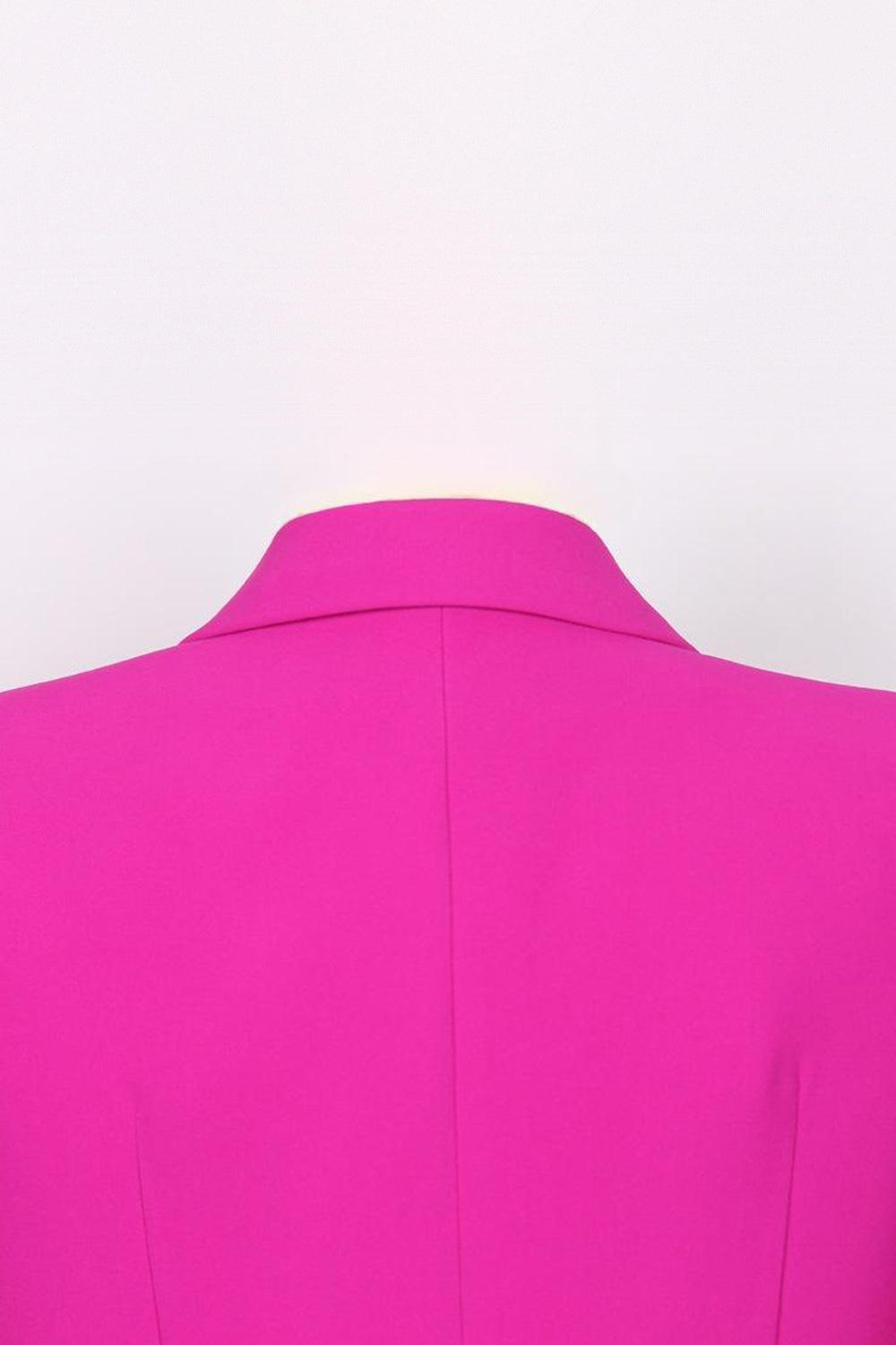 Fuchsia One Button Peak revers Kvinder Jakkesæt