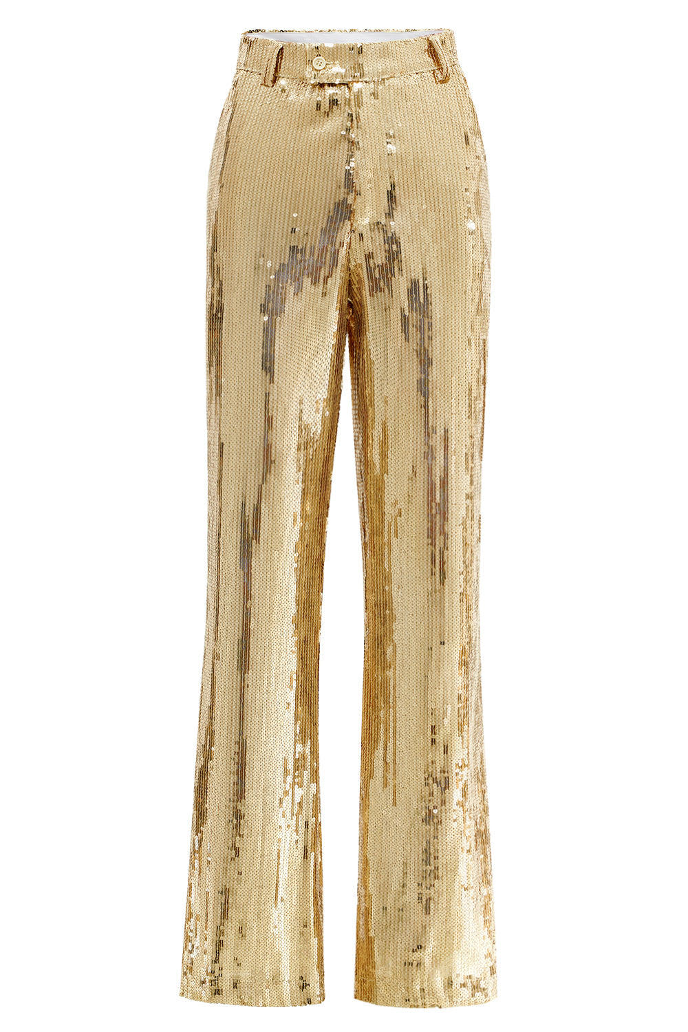 Glitrende gyldne revers pailletter kvinder festdragter