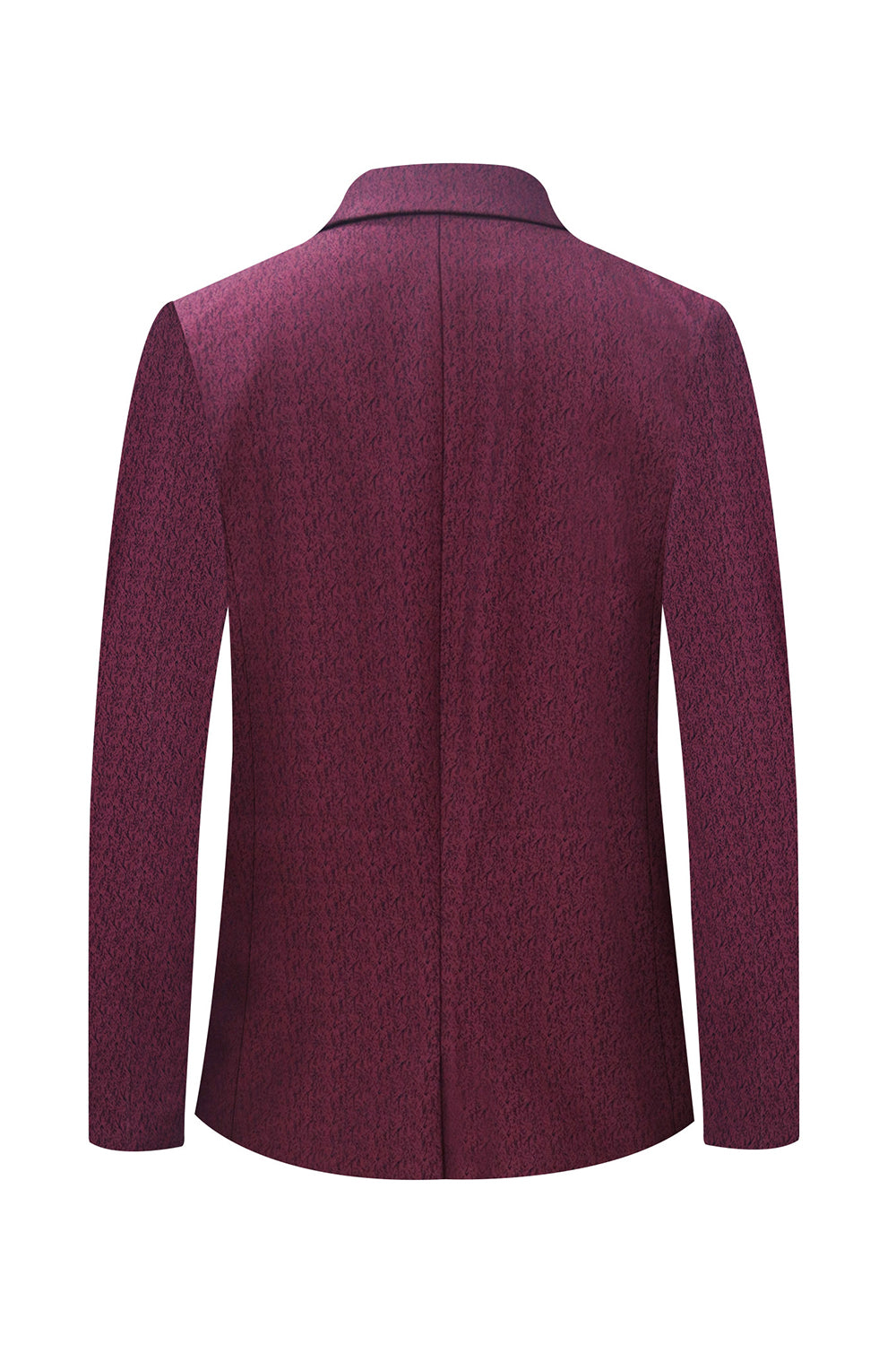 Burgundy Peak revers 2 dele Mænd Dragter til bal