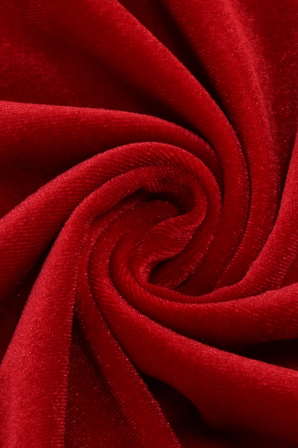 Gul V-hals plisseret lange ærmer 1950'erne kjole