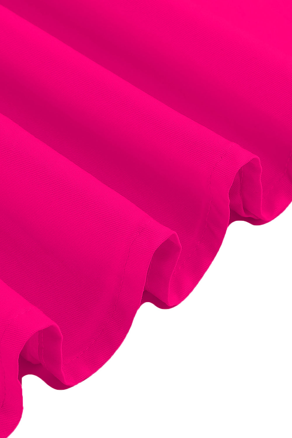 Blå Firkantet Hals A-linje Midi 1950'er Kjole