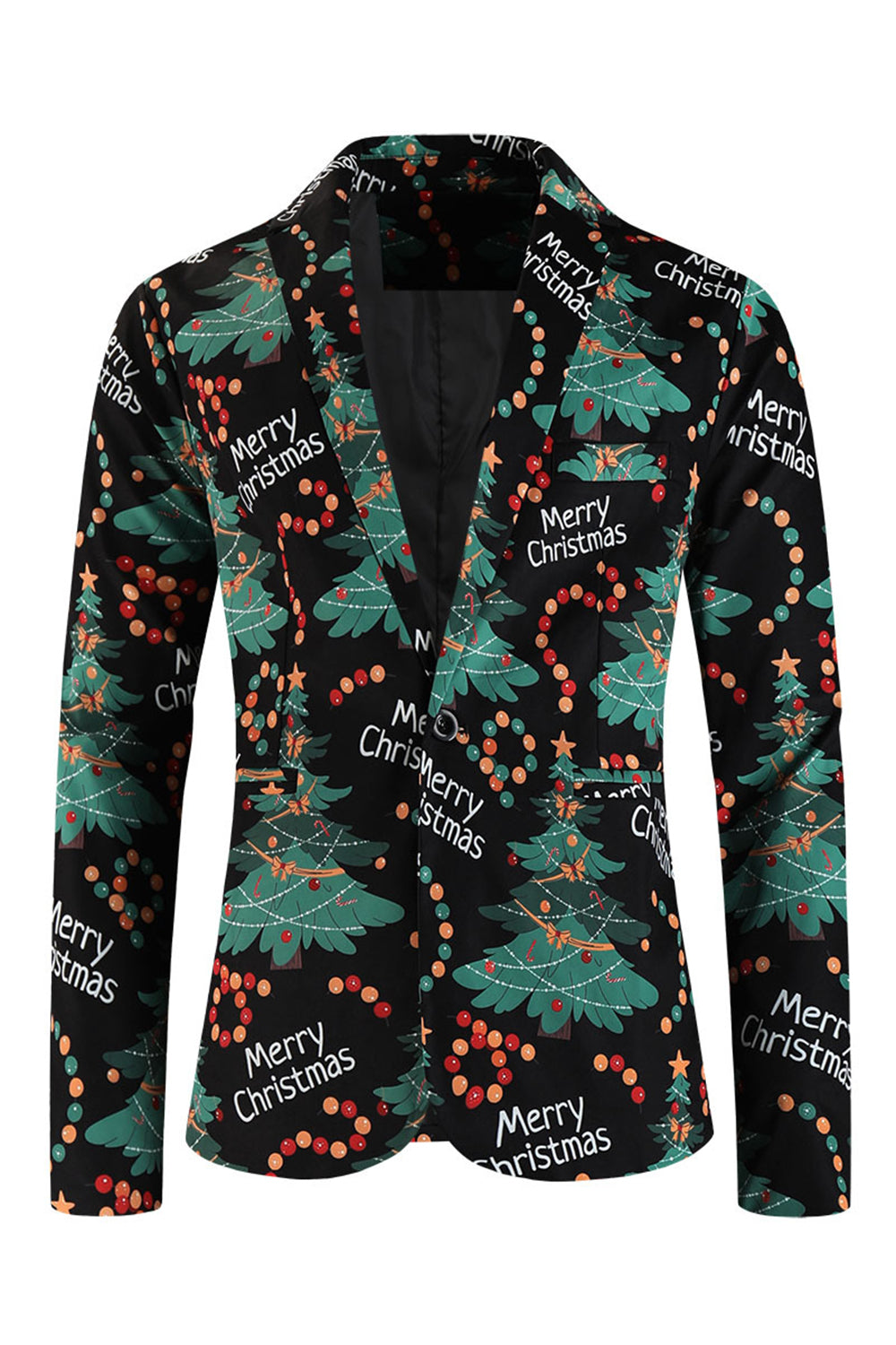 Mørkegrøn 3-delt herredragt til julefrokost