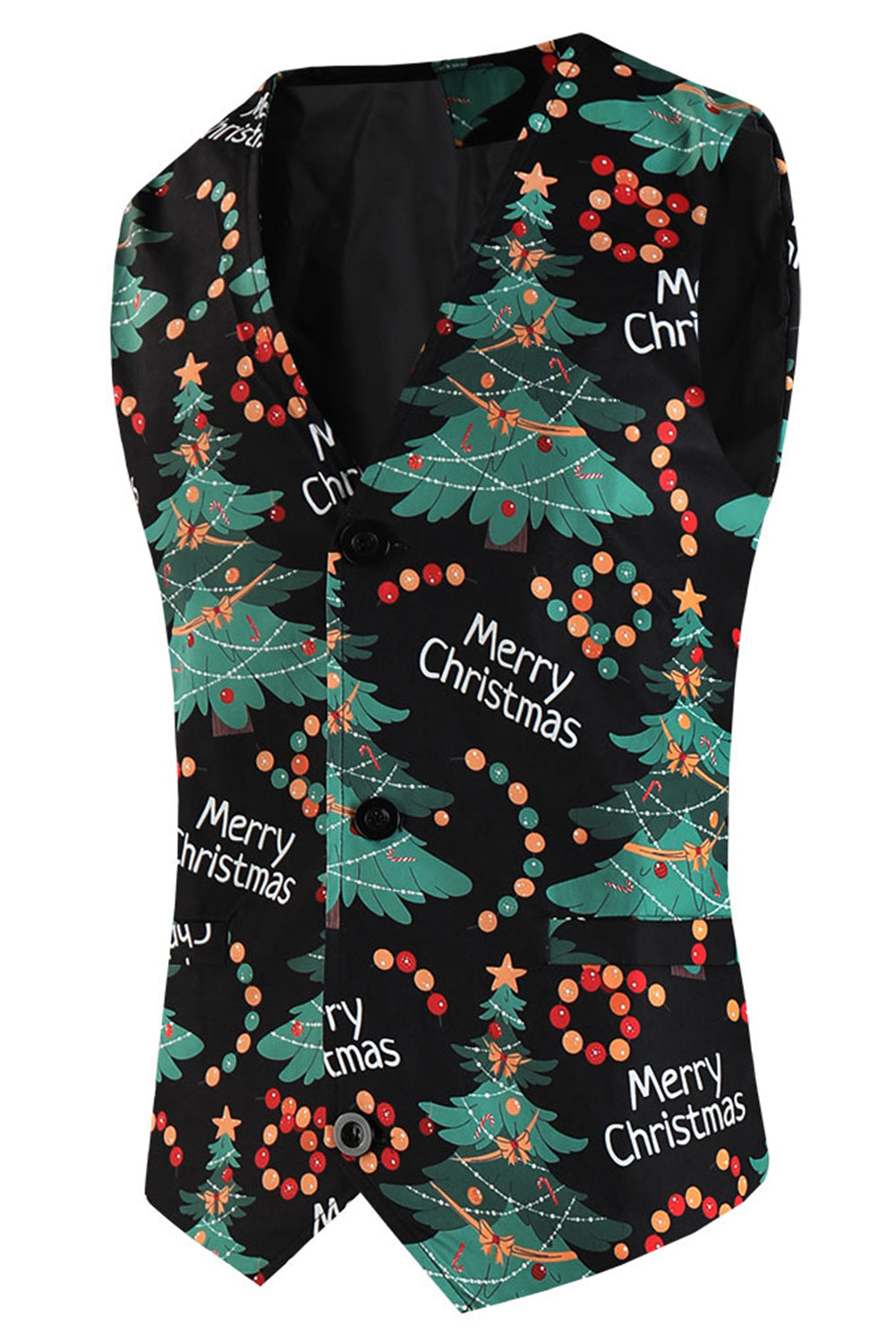 Mørkegrøn 3-delt herredragt til julefrokost