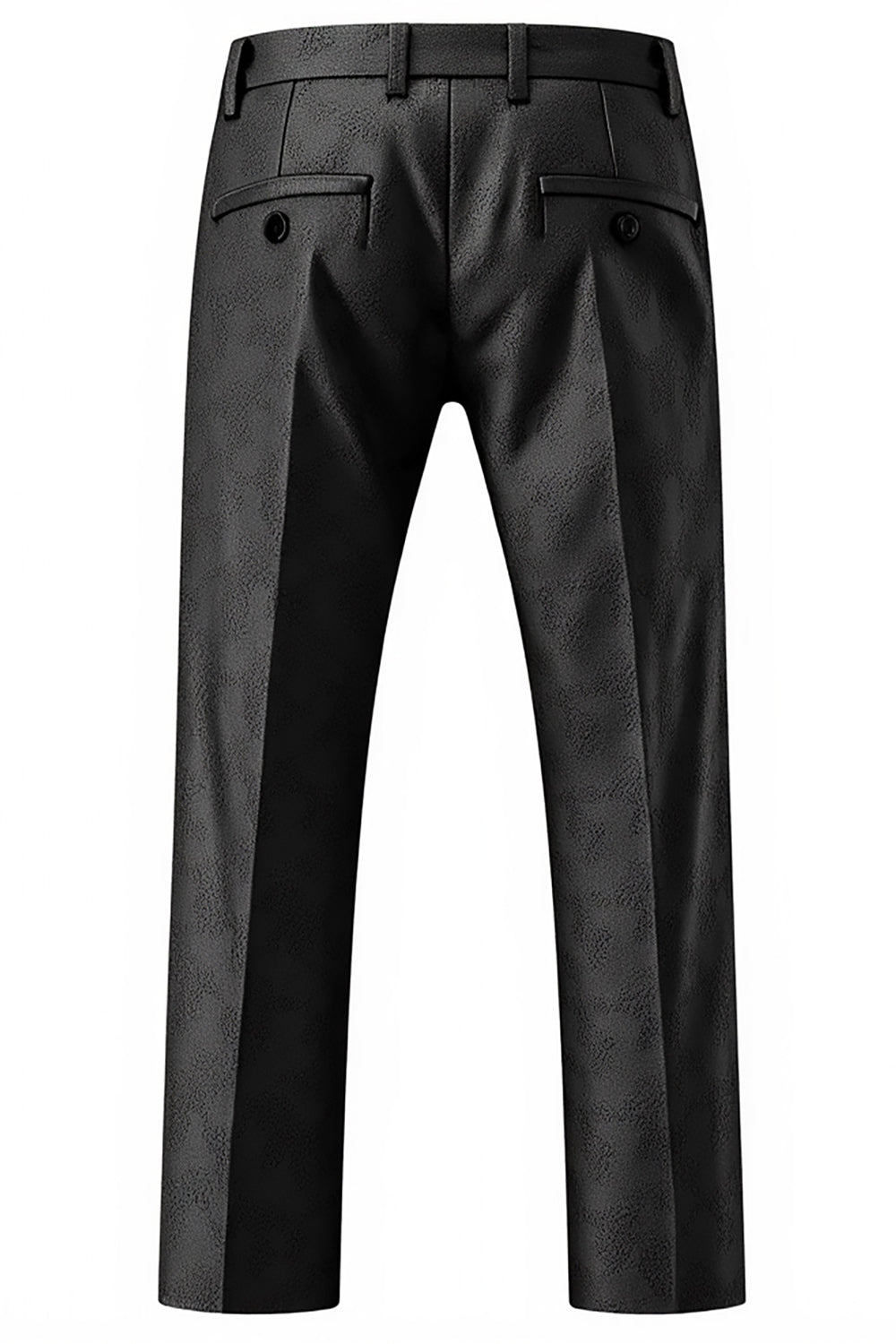 Mænds sort sjal revers 3 stykker galladragter