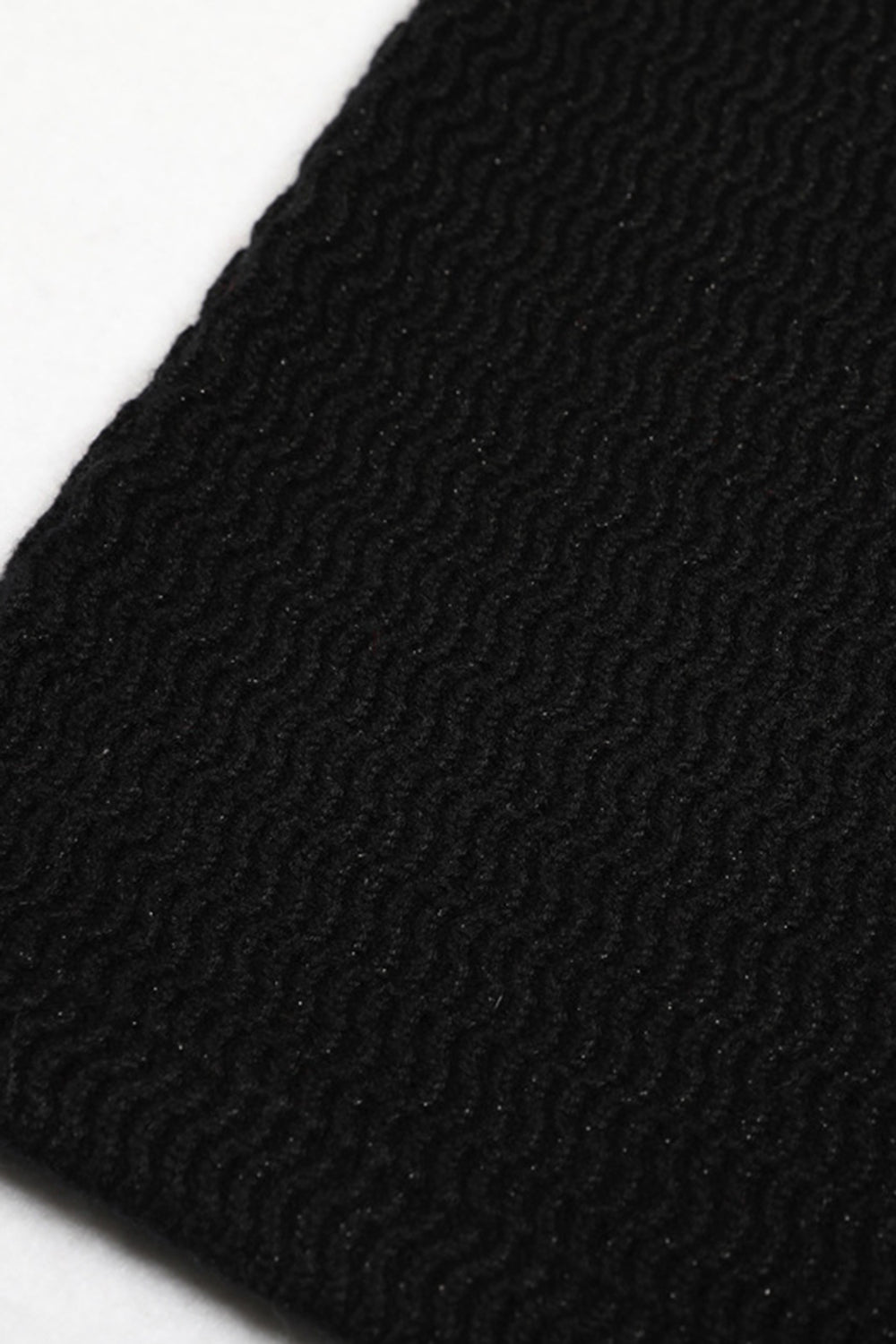 Sort 2-delt Kvinder Jakkesæt med Rhinsten