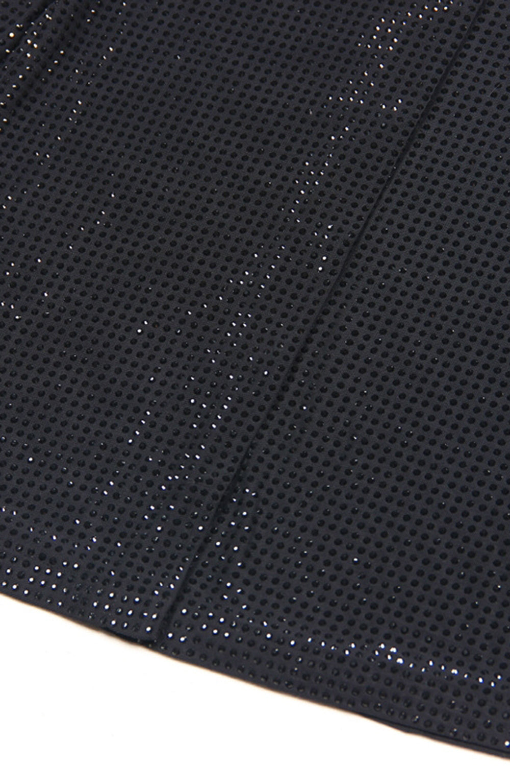 Glitrende Sort 2-delt Kvinder Jakkesæt