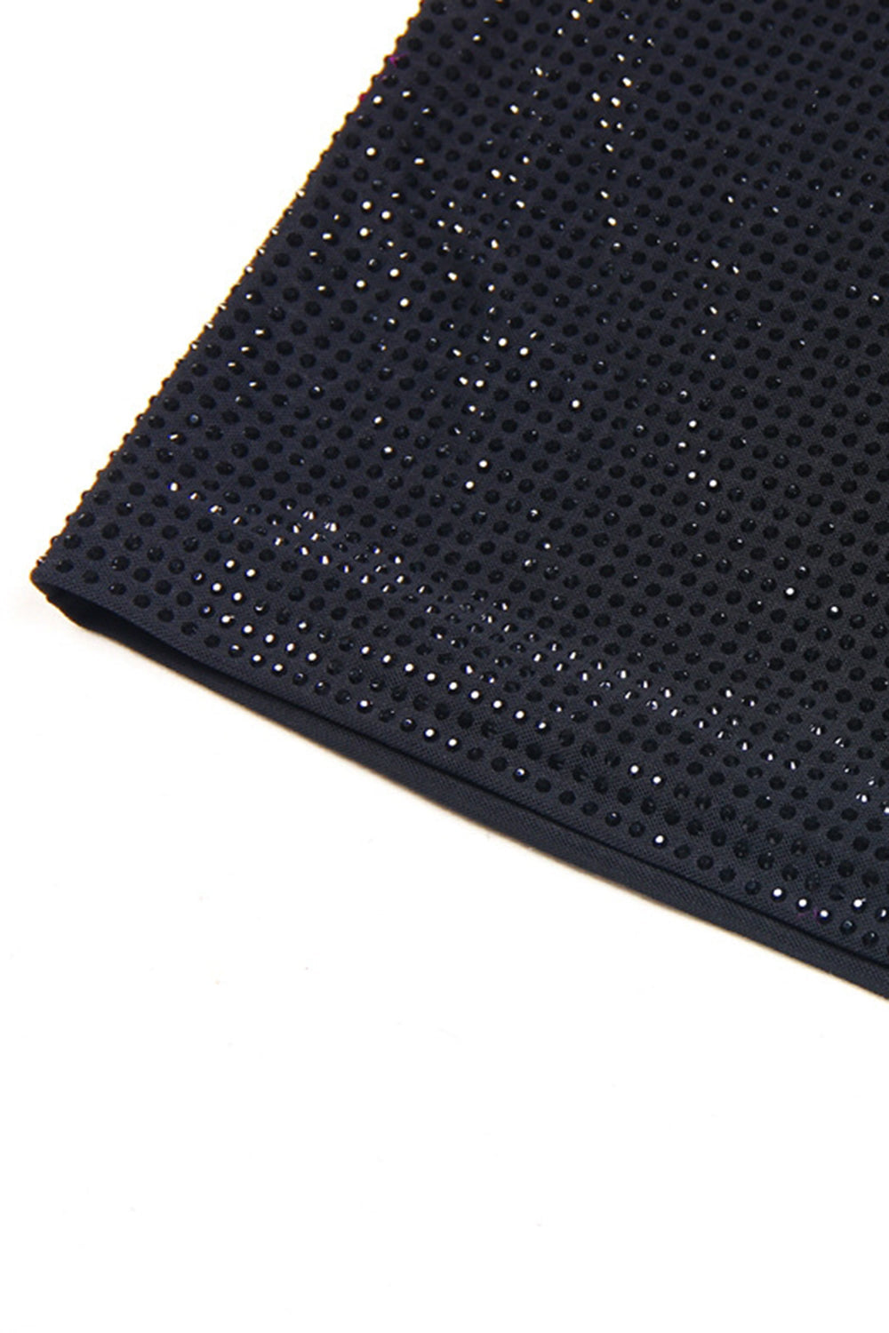 Glitrende Sort 2-delt Kvinder Jakkesæt