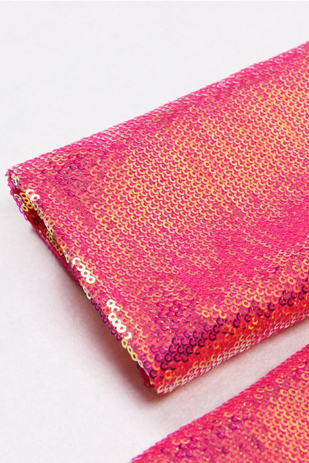 Sparkly Fuchsia 2 Piece Peak revers Kvinder Jakkesæt med Lommer