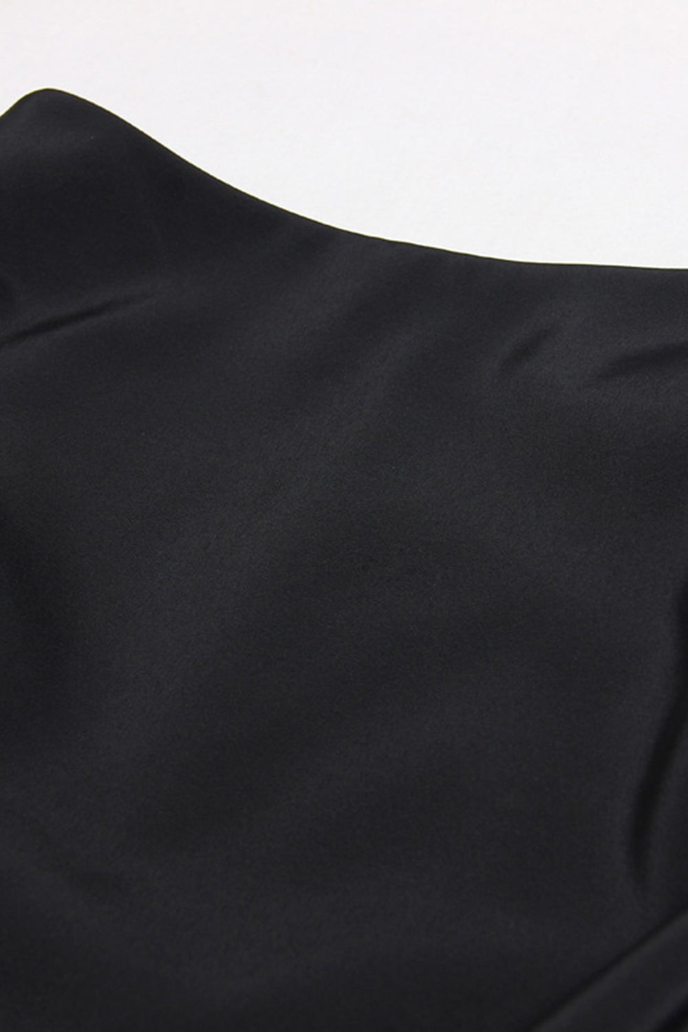 Sort 2-delt Notched Revers Kvinder Prom Suits med fjer