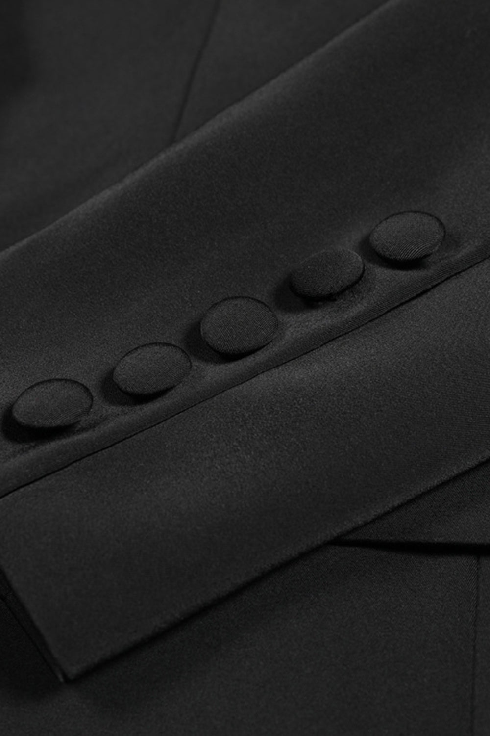 White Peak revers Single Breasted Kvinder Prom Blazer med pailletter