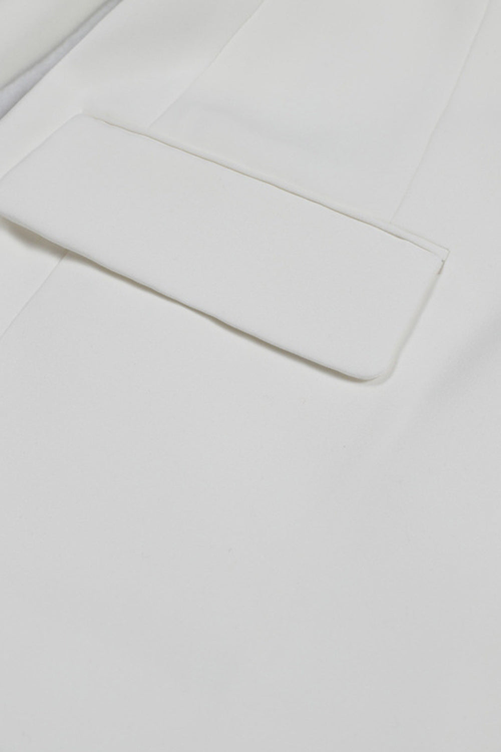 White Peak revers Single Breasted Kvinder Prom Blazer med pailletter