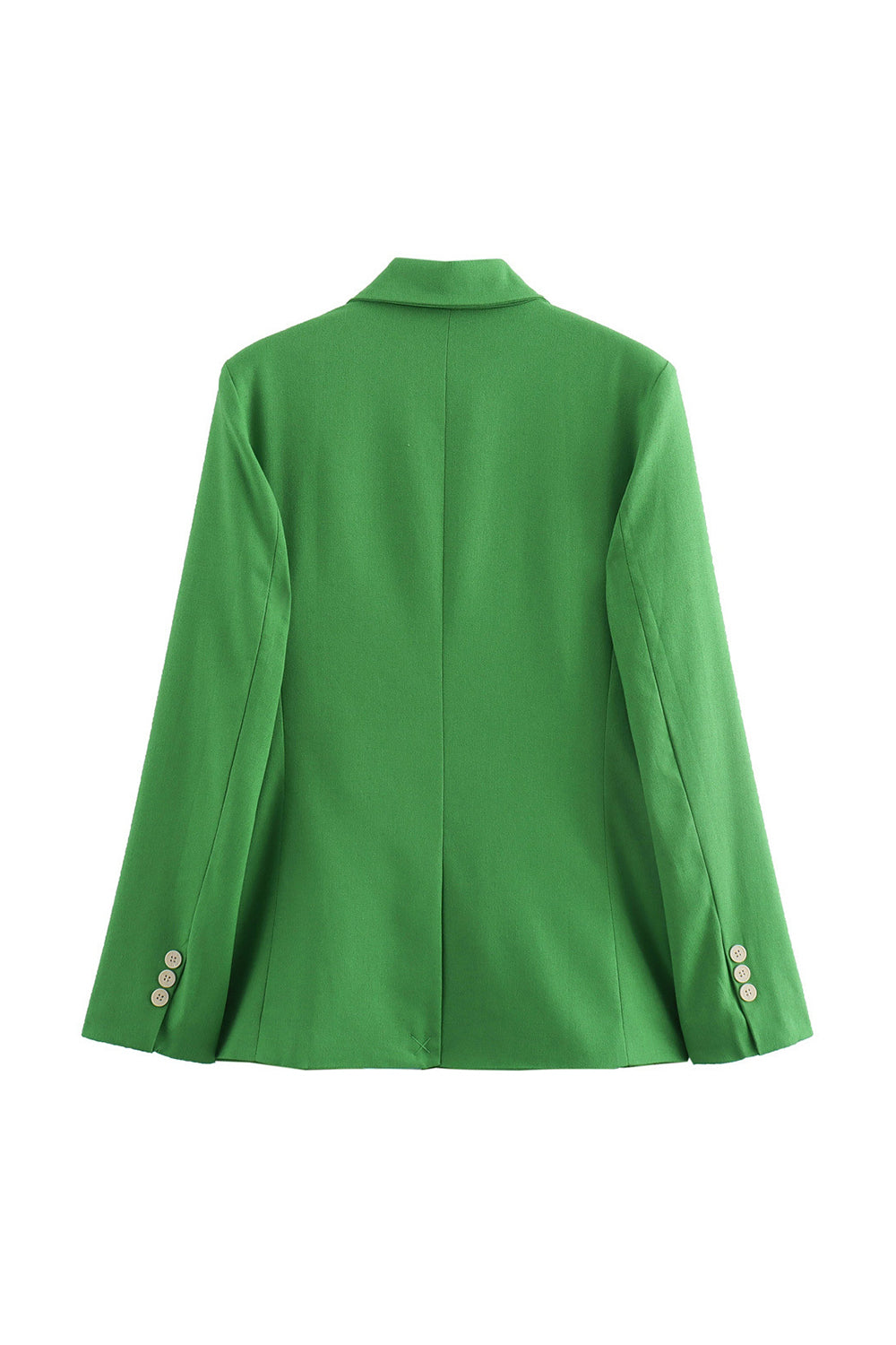 Grøn 2-delt Peak revers dobbeltradet dame galladragter