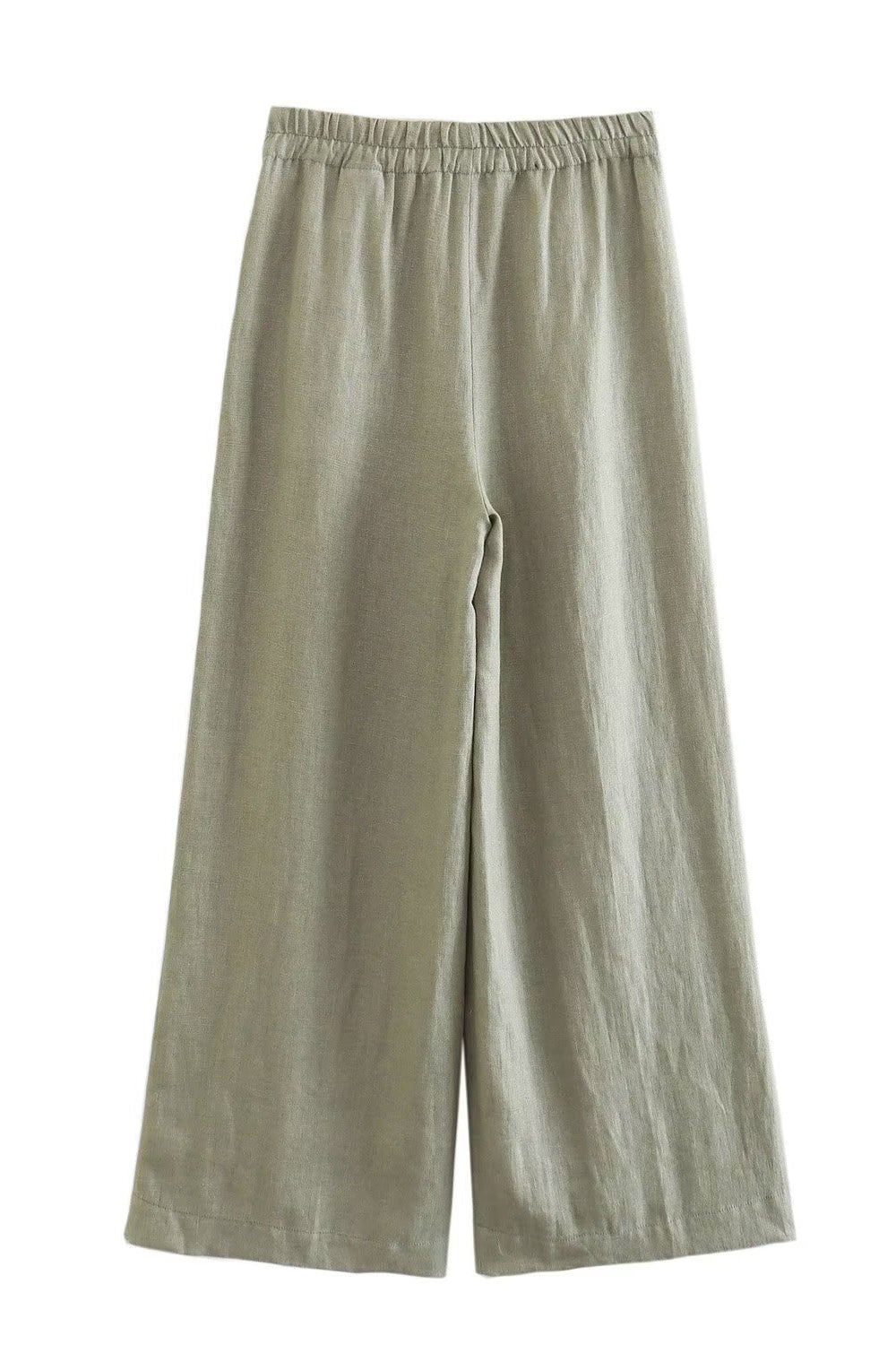 Grå Grøn 2 Piece Notched Lpael Ærmeløs Kvinder Prom Suits