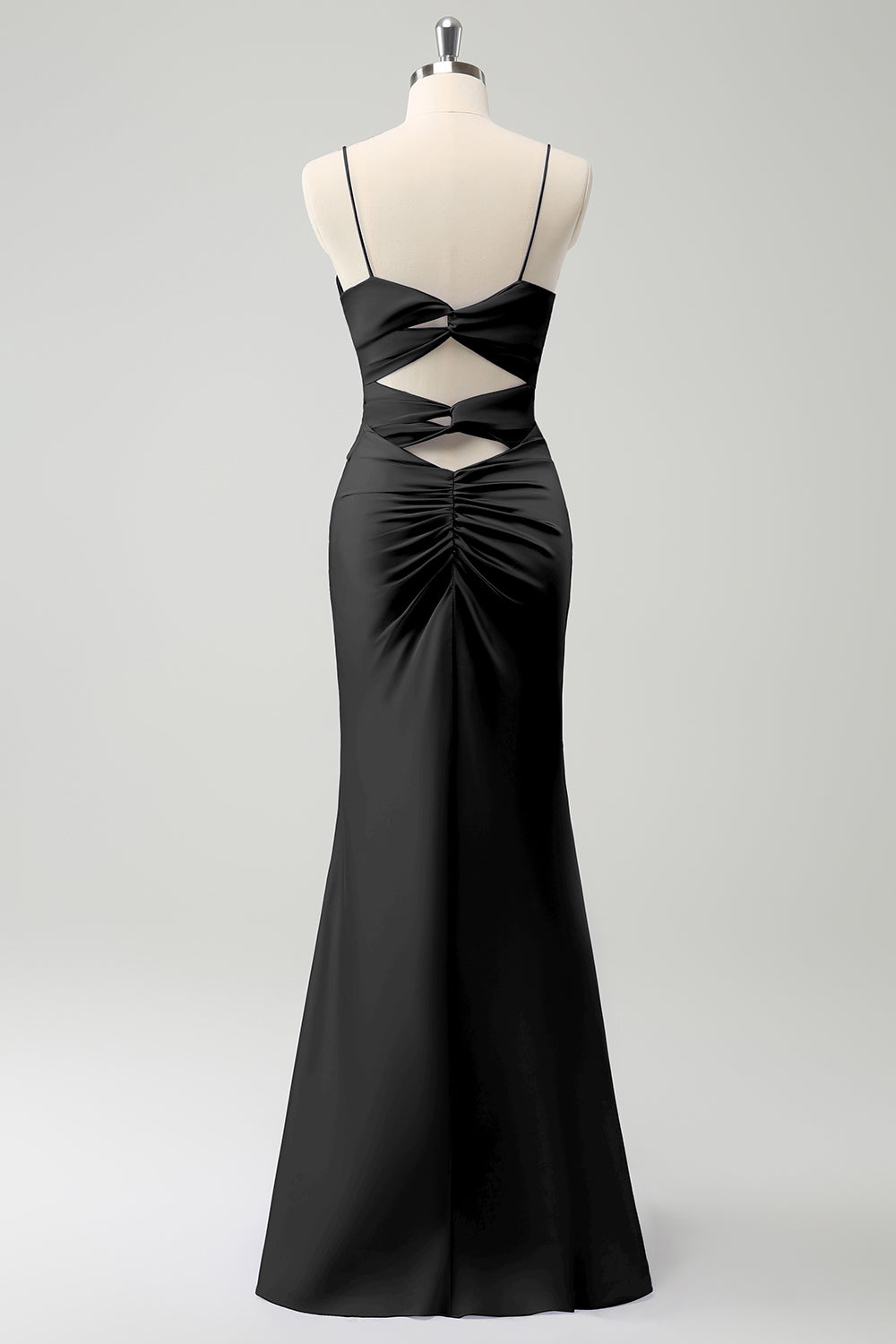 Lilla havfrue Spaghetti Stropper Udhulet Twist Front Brudepigekjole