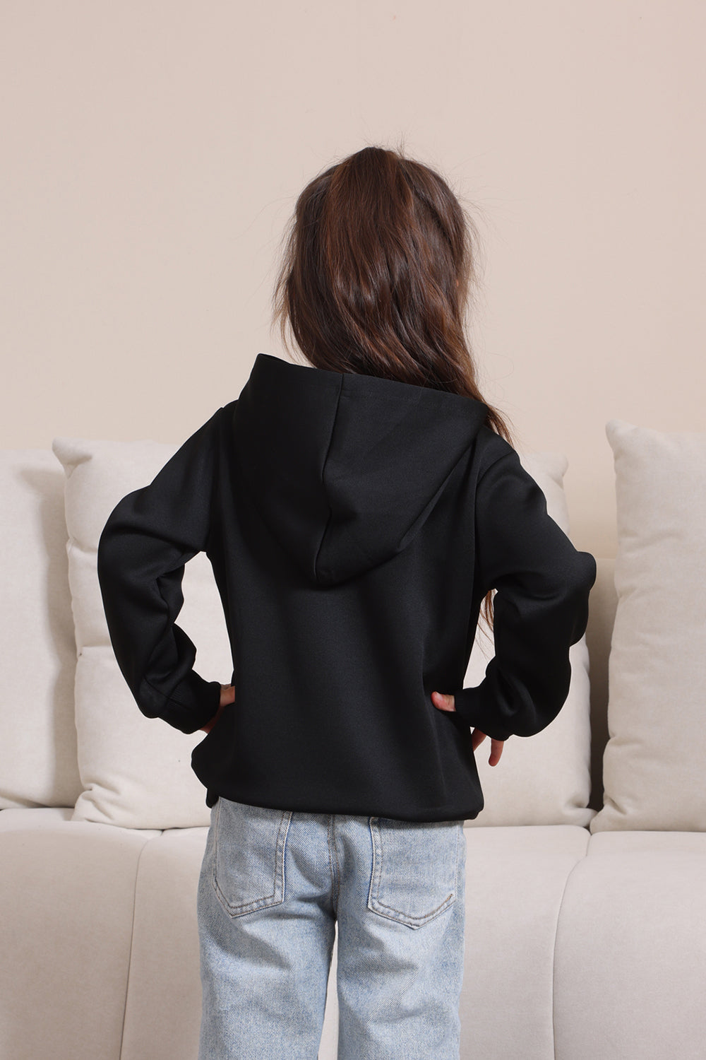 Evil Sort Græskar Hætteklædte Familie Sweatshirts