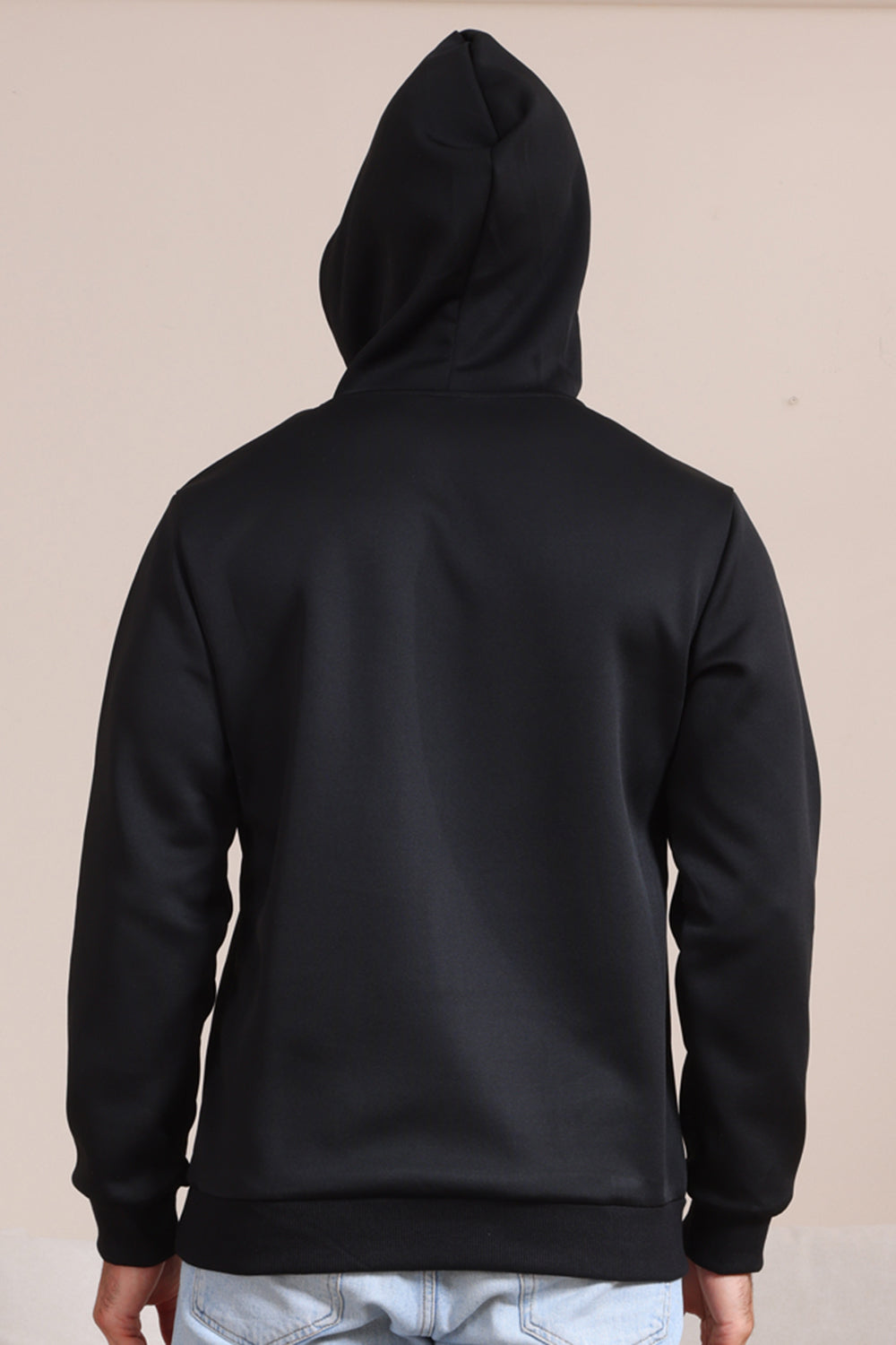 Sort Devil Græskar Print Hætteklædte Halloween familie sweatshirts