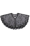 1920'er Glitter Pailletter Cape
