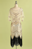 1920'erne Sequin Kvinder Cape