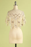 1920'erne Sequin Kvinder Cape