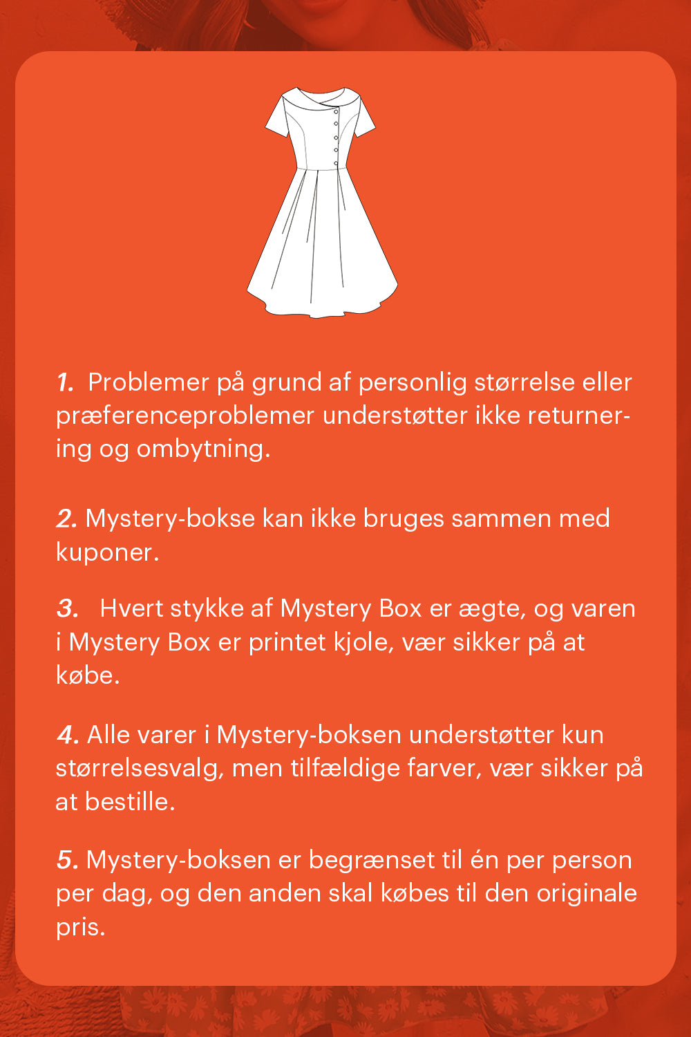 ZAPAKA MYSTERY BOX med 2Pc Trykte kjoler