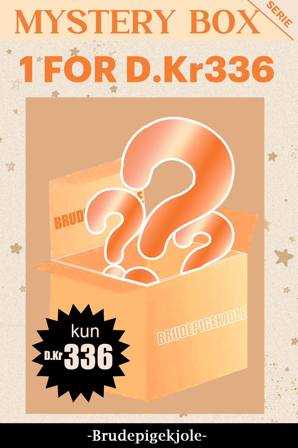 ZAPAKA MYSTERY BOX med 1Pc Brudepigekjole