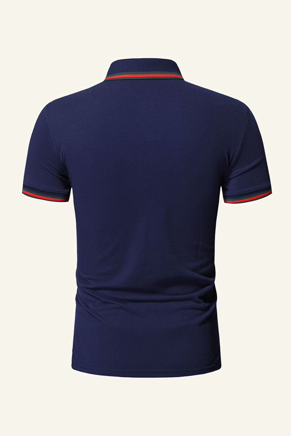 Silm Fit kortærmet Navy poloshirt