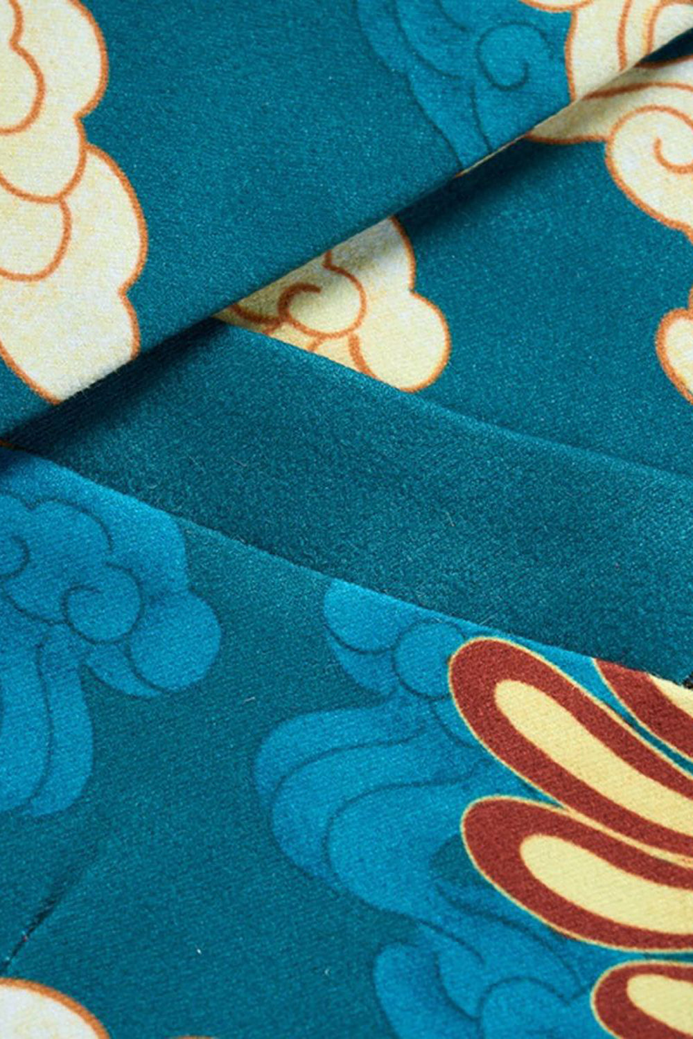 Blue Crane Jacquard hakket revers mænd Blazer