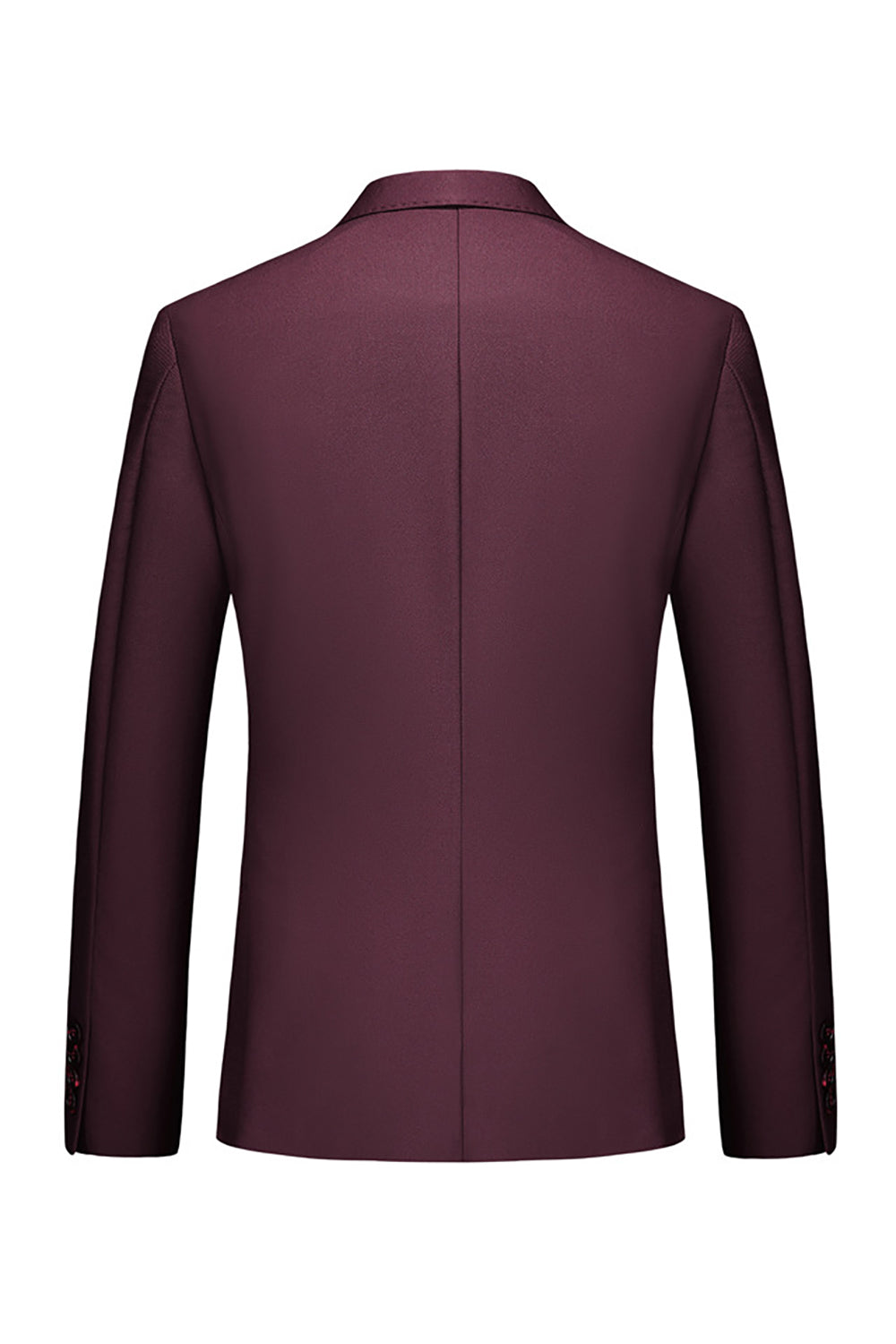 Hakket revers To knapper Sorte mænds galladragter