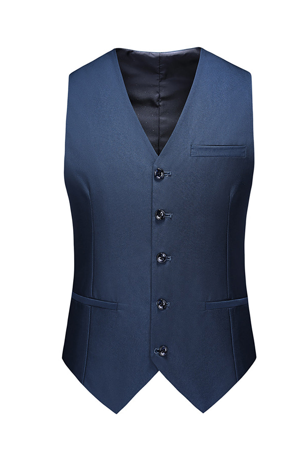 Hakket revers To knapper Sorte mænds galladragter