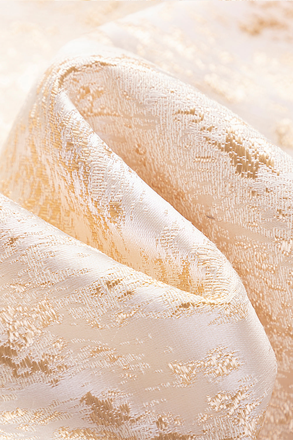 Hvid Jacquard Blazer til mænd