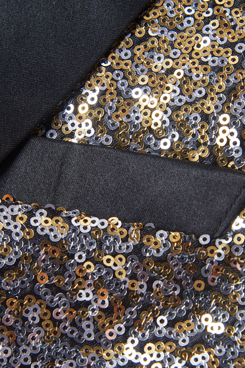 Ombre Pailletter Lilla Mænds 2-delt Slim Fit Notched Revers Homecoming Suits