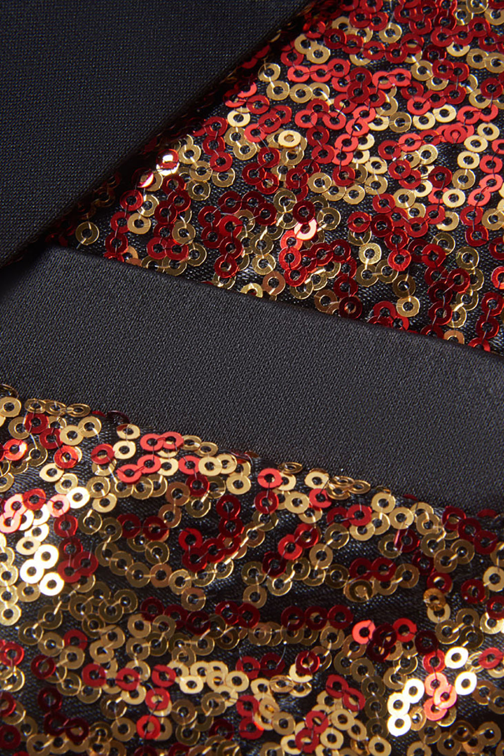 Ombre Pailletter Lilla Mænds 2-delt Slim Fit Notched Revers Homecoming Suits