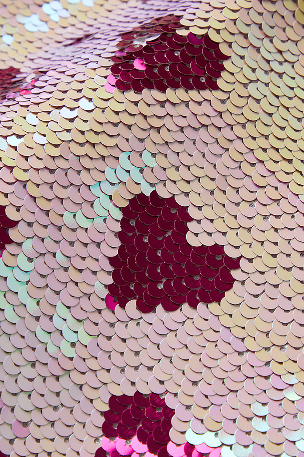 Pink Pailletter Sjal Revers Mænds Blazer