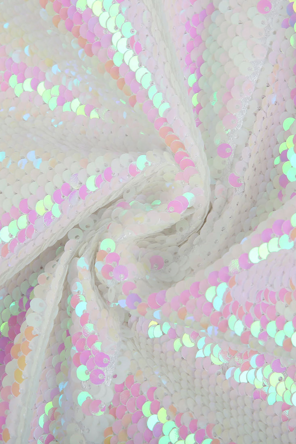 Hvide pailletter En knap Blazer til mænd