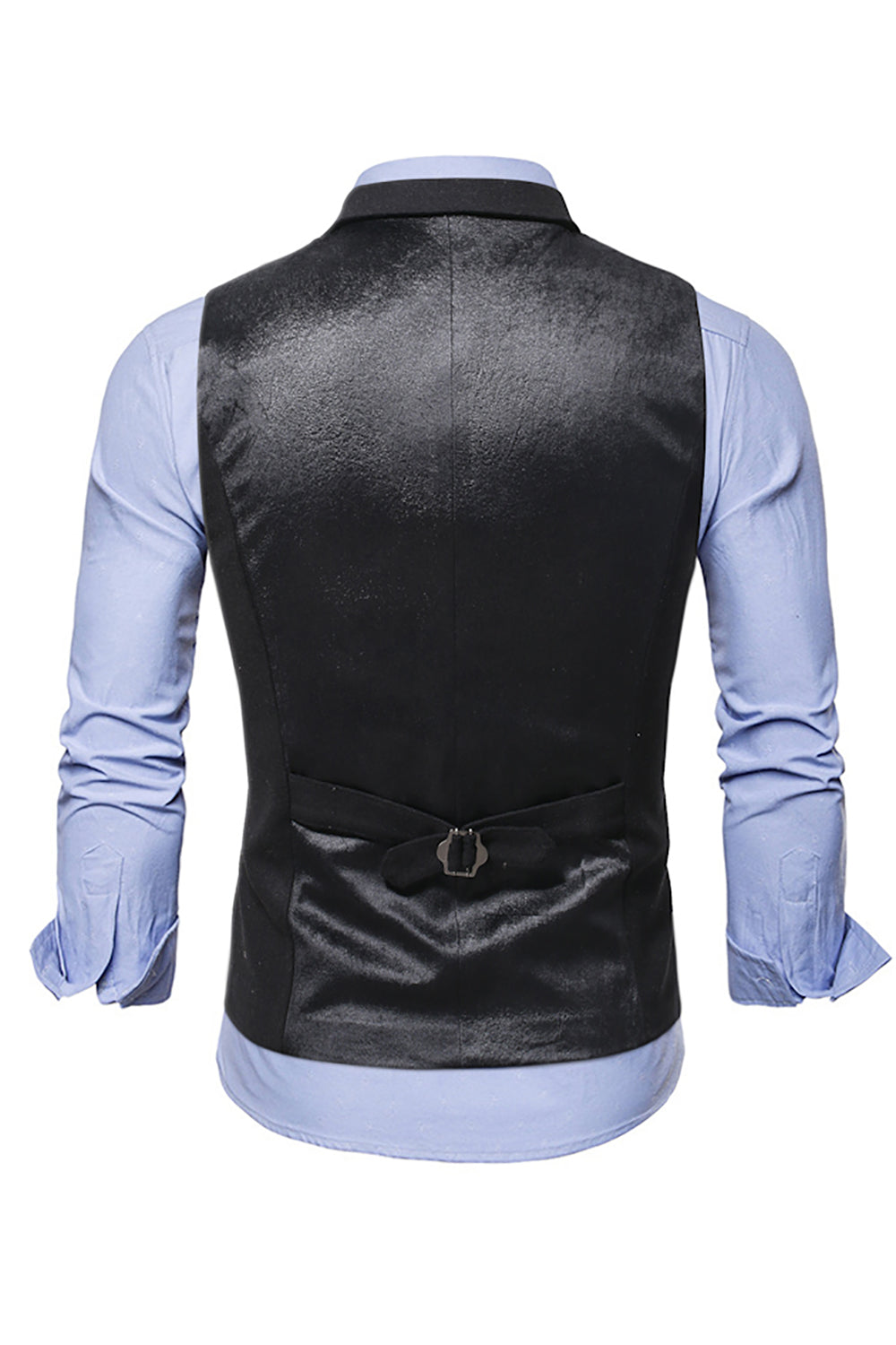 Peak Lapel Single Breasted Woolen Mænds Vest