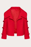 Red Peak Revers Kvinder Party Blazer