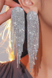 Red Heart Trendy fuld diamant kvast øreringe