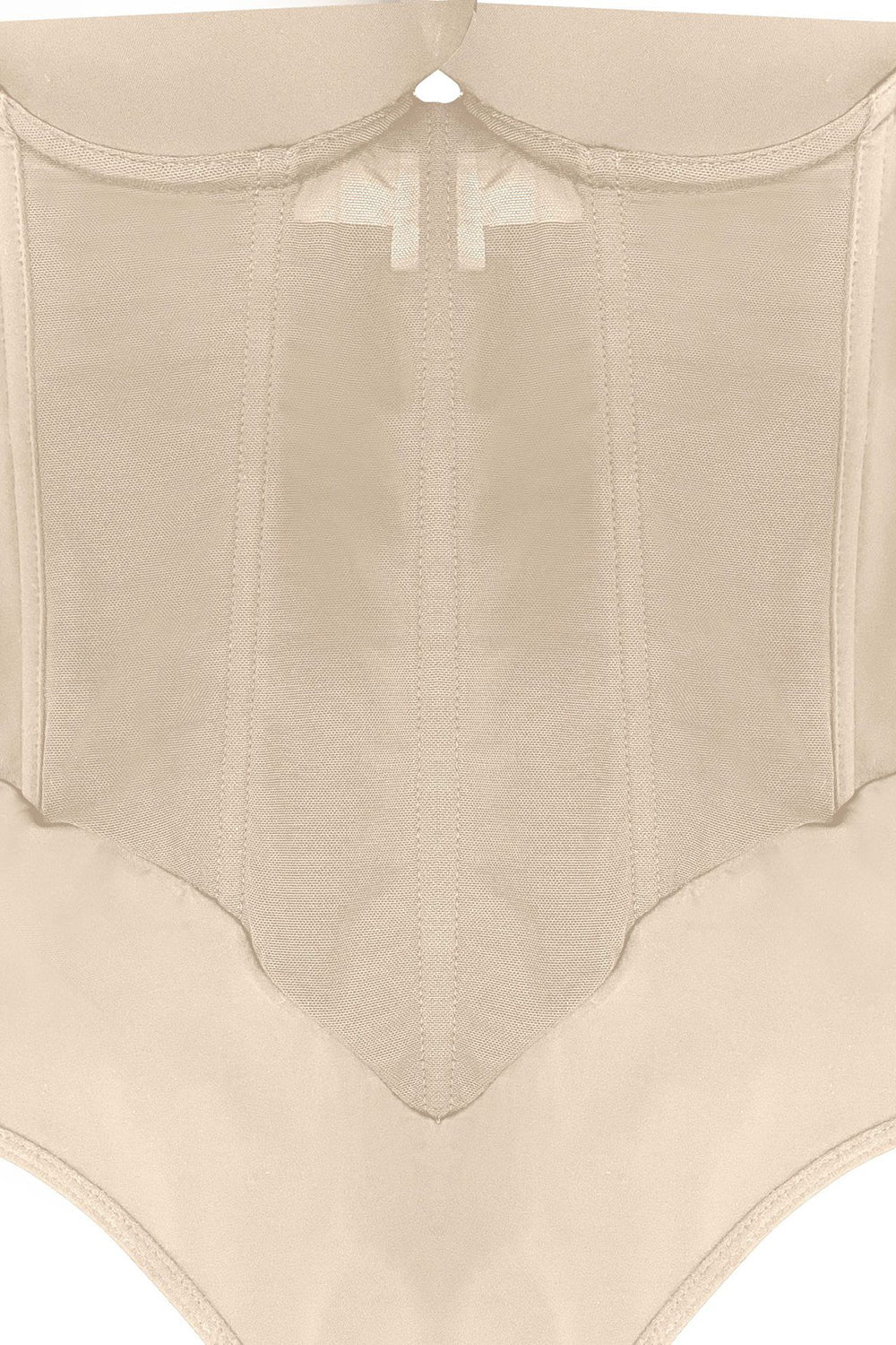 Sort korset Mave kontrol Butt Løft Bodysuit Shapewear