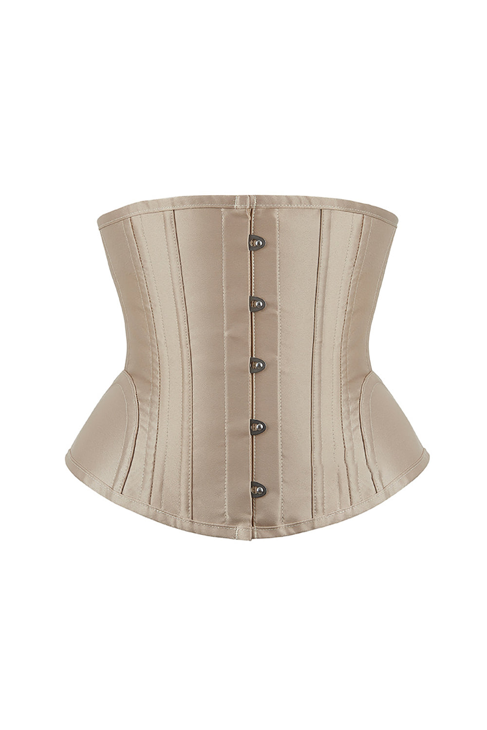 Stål udbenet bomuld lang torso timeglas shapewear