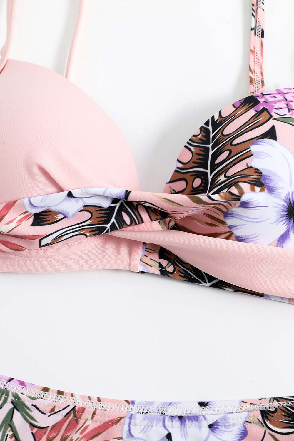 Green Front Cross to delte bikinisæt