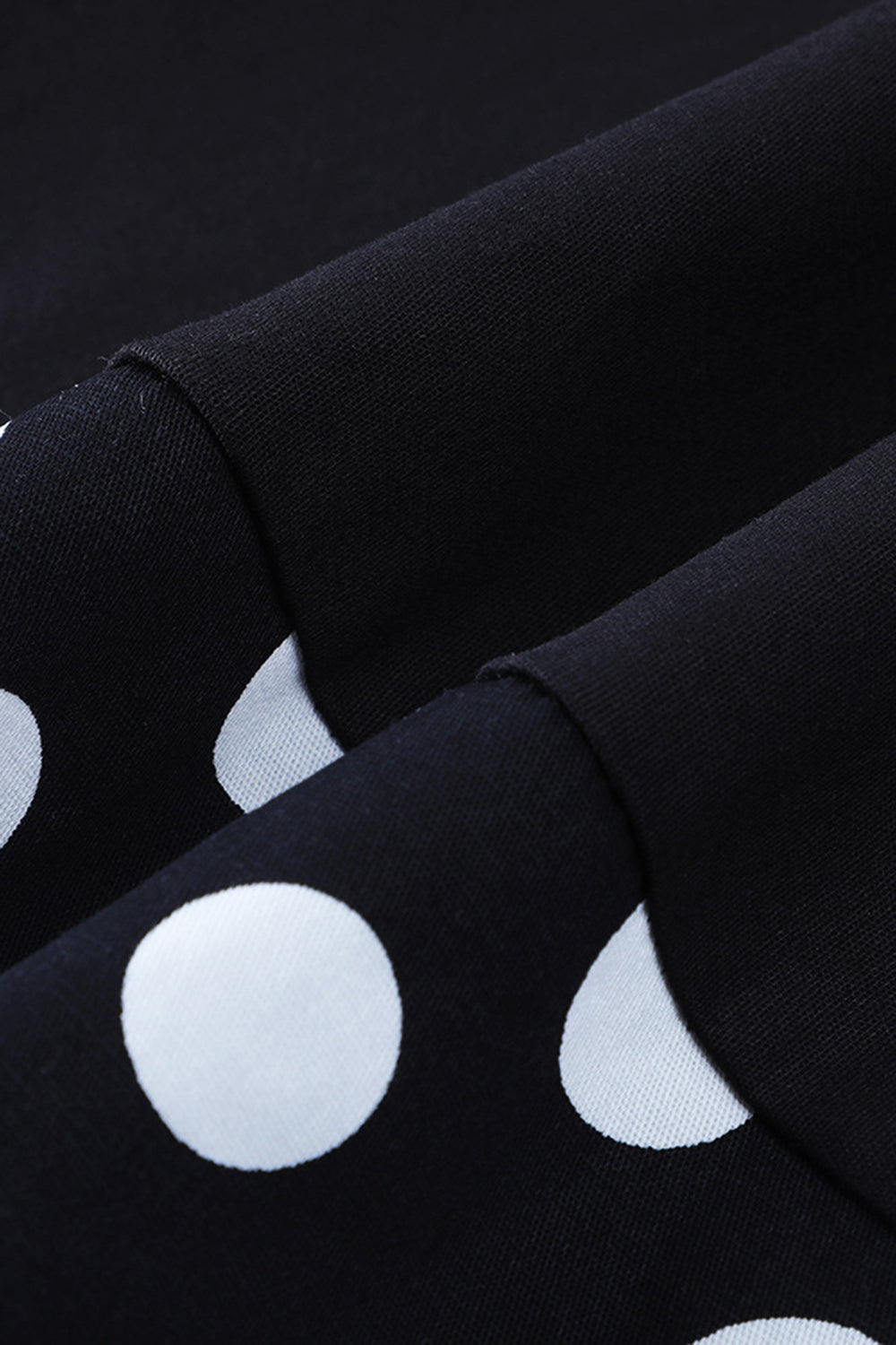 Fra skulderen Polka Dots 1950'erne kjole