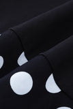 Fra skulderen Polka Dots 1950'erne kjole