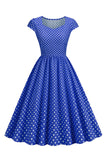 Polka Dots Swing 1950'erne Kjole